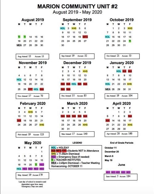 Calendar 