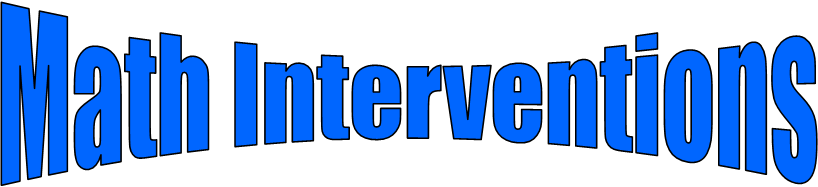 Math Interventions
