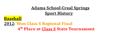 history