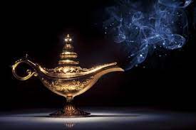picture of a genie lamp