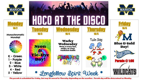 Homecoming Spirit Week