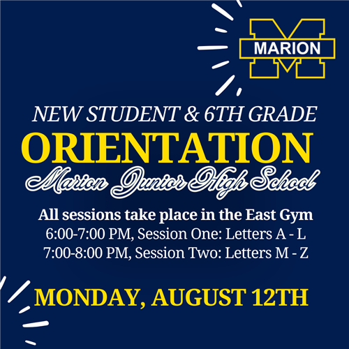 6th grade - New Student Orientation